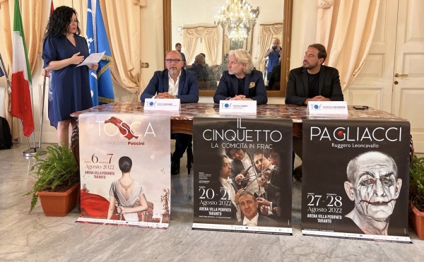 ESTATE TARANTINA/ Il Taranto Opera Festival torna con Tosca, Pagliacci e un concerto-spettacolo