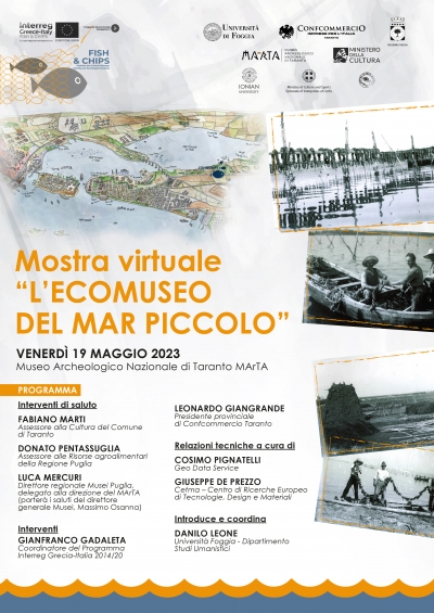 TARANTO DELLE MERAVIGLIE/ Viaggio virtuale tra bellezza, storia e tradizione  con la mostra  “L’Ecosistema del Mar Piccolo”