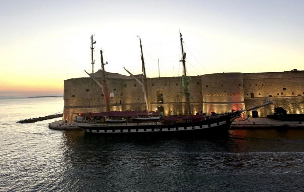 GRADITI RITORNI/ Di nuovo a Taranto la Nave Scuola Palinuro