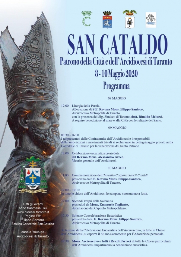 SAN CATALDO/ Domani alle 12 le campane delle chiese di Taranto suoneranno contemporaneamente in tutta la città