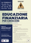 IN AGENDA- TARANTO/ "Educazione finanziaria per crescere: giovani e donne al centro&rdquo;