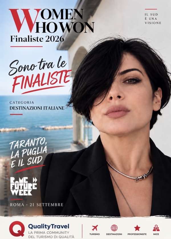 TURISMO/ La tarantina Tiziana Magr&igrave; tra le finaliste del premio Women Who Won