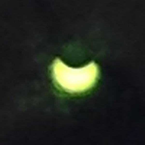 ANCHE A TARANTO VISIBILE L'ECLISSI DEL SOLE.