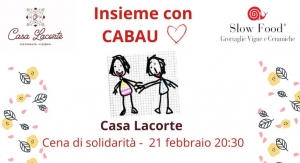 SOLIDARIETÀ/ Serata di beneficenza di Slow Food Grottaglie a sostegno di CABAU impegnata nel trattamento dell’autismo