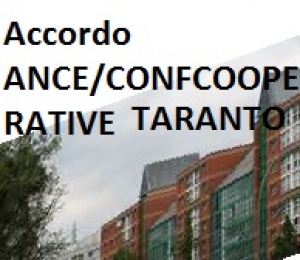 Siglato protocollo d'intesa da ANCE Taranto e CONFCOOPERATIVE Taranto.