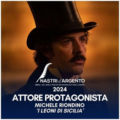 CINEMA-Nastri D Argento/ Michele Riondino miglior attore protagonista per I leoni di Sicilia
